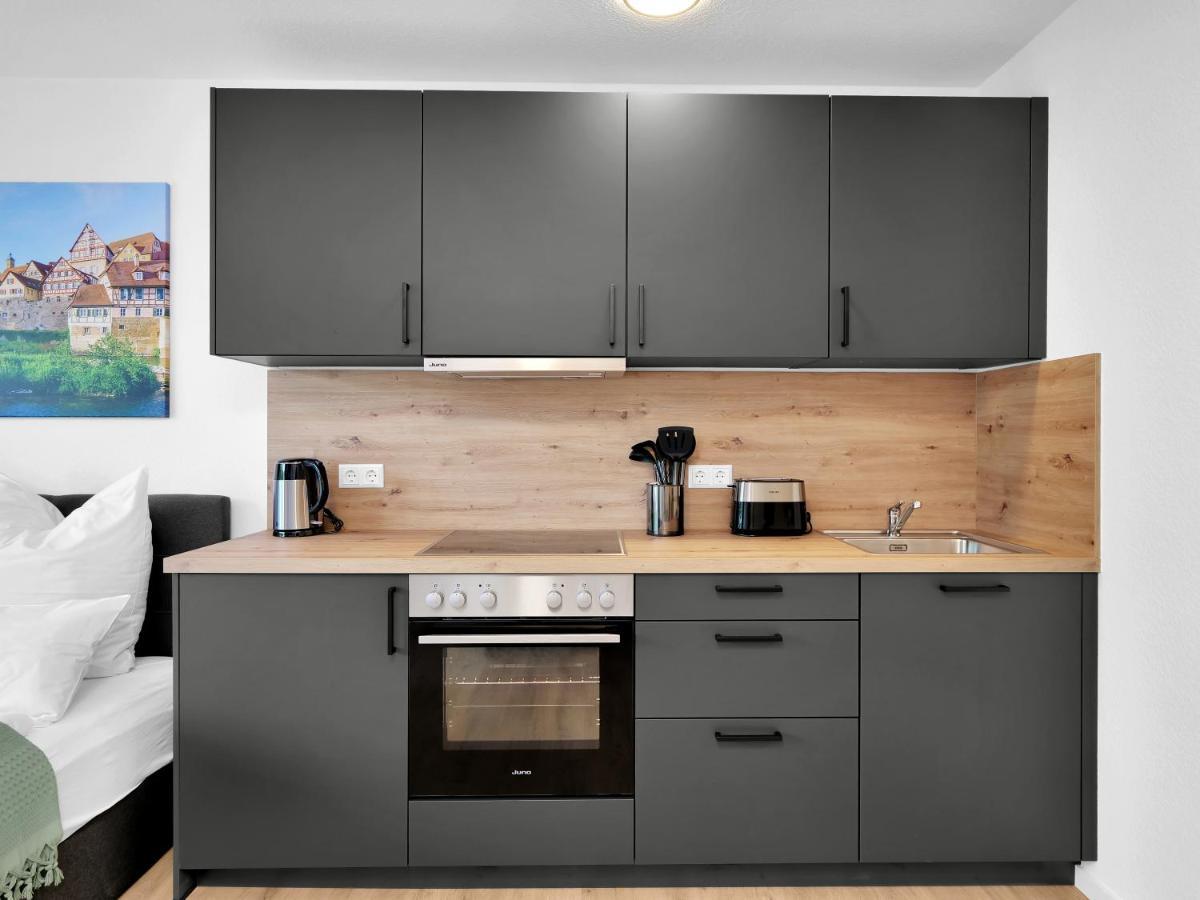 Inhome Studio Apartment - Kueche - Parken - Tv Schwäbisch Hall Extérieur photo