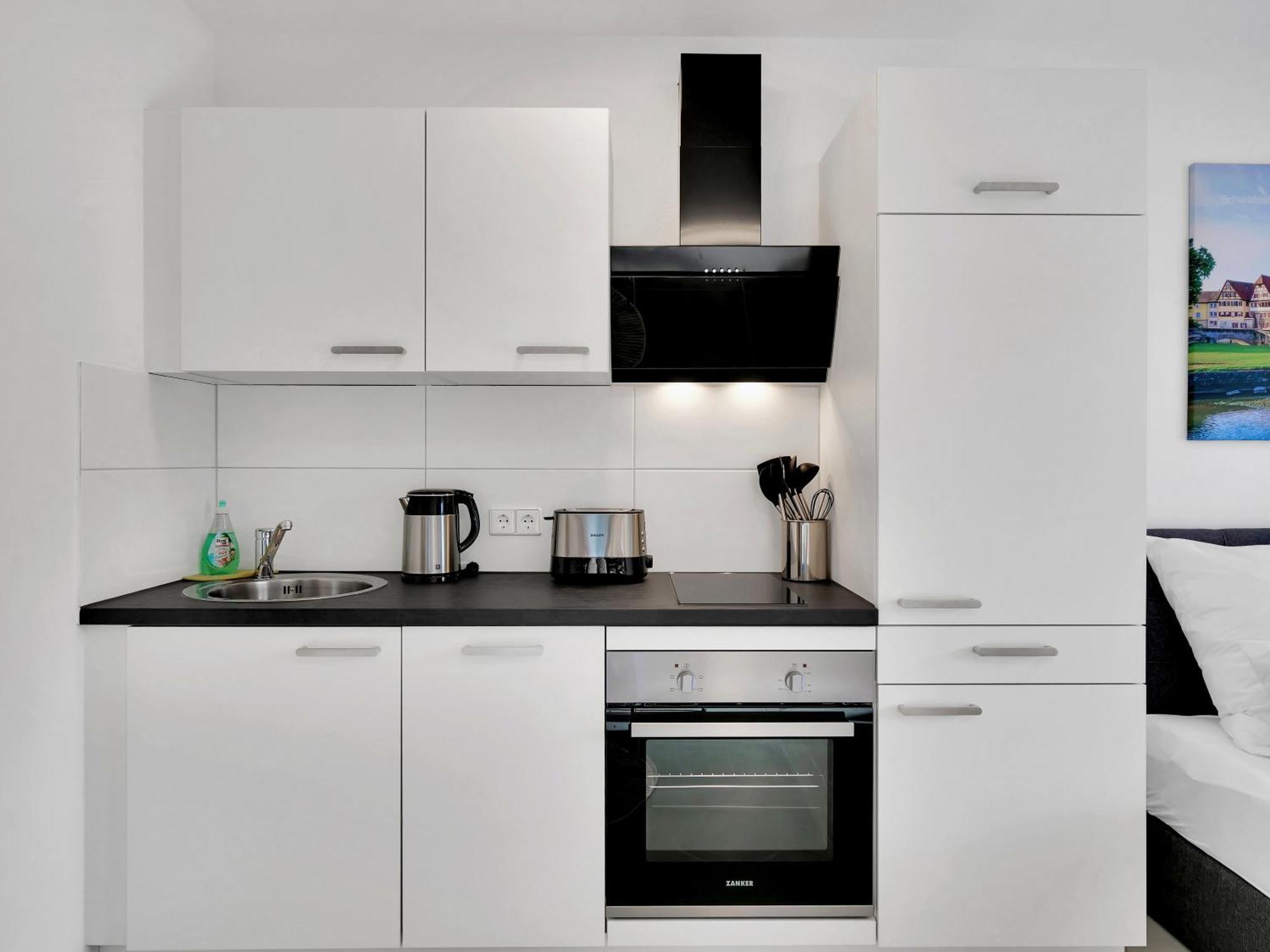 Inhome Studio Apartment - Kueche - Parken - Tv Schwäbisch Hall Extérieur photo